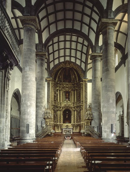 VISTA DEL INTERIOR DE LA NAVE-GOTICO
AZPEITIA, IGLESIA DE SAN SEBASTIAN SOREASU
GUIPUZCOA
This image is not downloadable. Contact us for the high res.