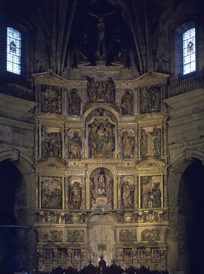 RETABLO MAYOR GOTICO
DURANGO, IGLESIA DE SANTA MARIA
VIZCAYA