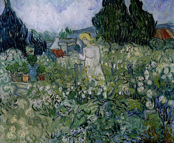 Van Gogh, Mademoiselle Gachet dans son jardin à Auvers-sur-Oise