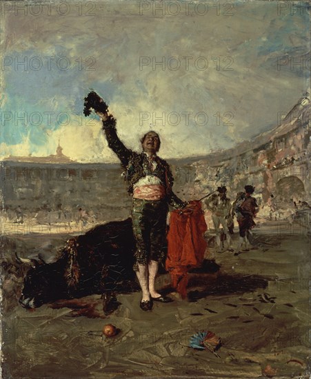 FORTUNY MARIANO 1838-1874
MATADOR SALUDANDO AL PUBLICO
LONDRES, NATIONAL GALLERY
INGLATERRA