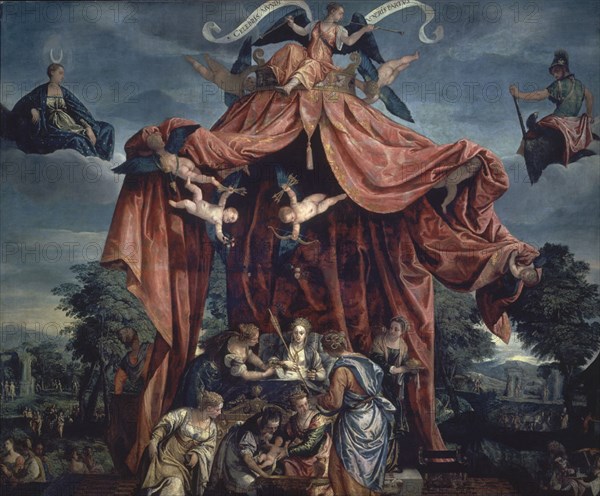 PARRASIO MIGUEL 1516/78
ALEGORIA NACIMIENTO DEL INFANTE DON FERNANDO
MADRID, MUSEO DEL PRADO-PINTURA
MADRID