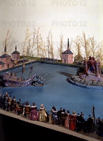 CALDERON DE LA BARCA P 1600-81
MAQUETA-REPRESENTACION DE POLIFEMO-OBRA DE CALDERON
MADRID, MUSEO MUNICIPAL
MADRID