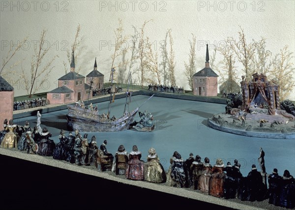 MAQUETA-REPRESENTACION DE POLIFEMO-OBRA DE CALDERON
MADRID, MUSEO MUNICIPAL
MADRID