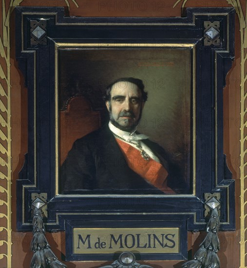 CASADO DEL ALISAL JOSE 1831/1886
MARQUES DE MOLINS-RETRATO
MADRID, ATENEO
MADRID