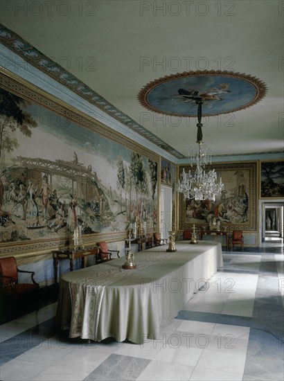 COMEDOR DEL PALACIO DE LOS BORBONES
SAN LORENZO DEL ESCORIAL, MONASTERIO-PALACIO REAL
MADRID

This image is not downloadable. Contact us for the high res.