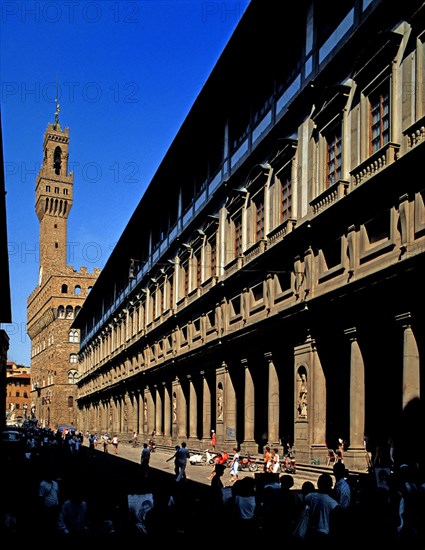 The Uffizi Gallery in Florence