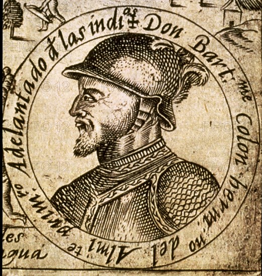 Portrait of Bartholomew Columbus