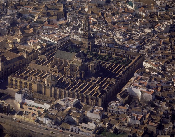 General view over the Great Mosque of Cordoba