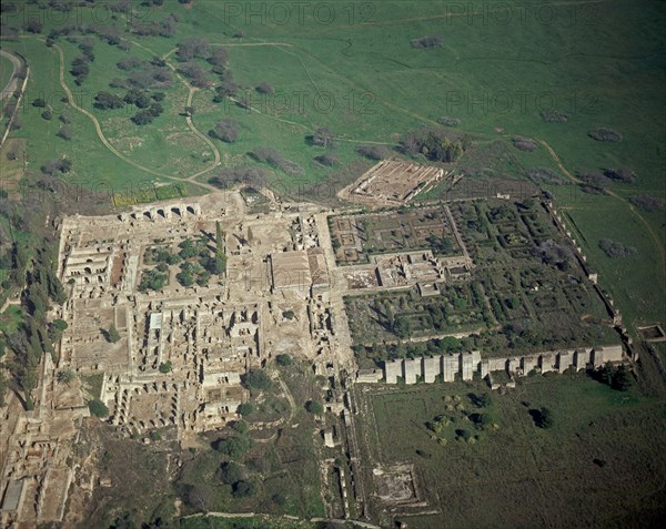 View over the archeological site built by the caliph Abd-ar-Rahman III