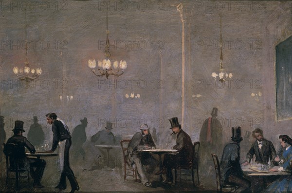 ESQUIVEL ANTONIO MARIA 1806/57
EL CAFE- OLEO/HOJALATA-18 X 26 CMS-S XIX- ROMANTICISMO ESPAÑOL-ESCUELA SEVILLANA
BILBAO, MUSEO BELLAS ARTES
VIZCAYA