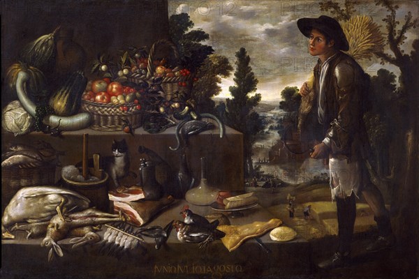 BARRERA FRANCISCO 1595/1658
EL VERANO (BODEGON) - 1638
SEVILLA, MUSEO BELLAS ARTES - CONVENTO MERCEDARIAS CALZADAD
SEVILLA
