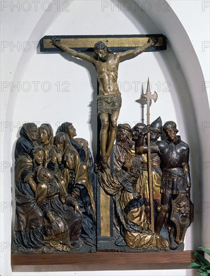 FLORENTINO JACOBO 1456/1526
GRUPO ESCULTORICO DEL CALVARIO "CRISTO DEL CORPUS"
JAEN, IGLESIA DE LA MAGDALENA
JAEN
This image is not downloadable. Contact us for the high res.