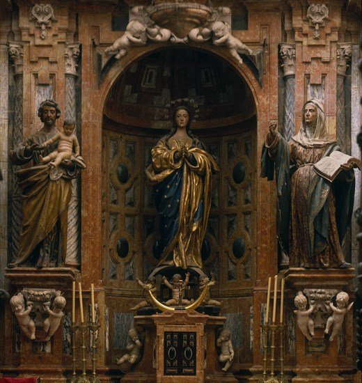 MENA PEDRO DE 1628/1688
CAPILLA OBISPO SALAZAR-RETABLO INMACULADA
CORDOBA, CATEDRAL
CORDOBA