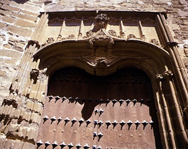 EXTERIOR-FACHADA SUR PUERTA GOTICA FIN SG XV DEL PERDON
BAEZA, CATEDRAL
JAEN