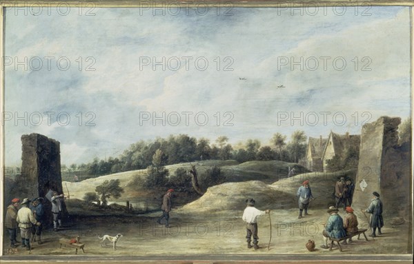 Teniers (le jeune), Tir à l’arbalète