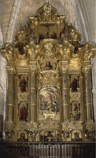 CAP DONCELLAS-RETABLO NEOCLASICO-RELIEVE ANUNCIACION
SEVILLA, CATEDRAL
SEVILLA
This image is not downloadable. Contact us for the high res.