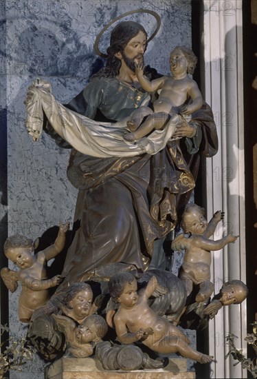 ESTEVE FERNANDO
CAP S JOSE-ESCULTURA DE S JOSE-MADERA POLICROMADA
SEVILLA, CATEDRAL
SEVILLA
This image is not downloadable. Contact us for the high res.