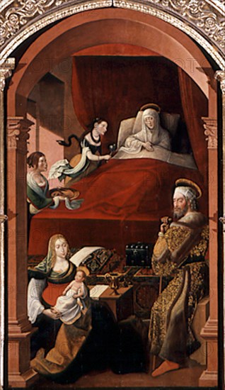 FERNANDEZ ALEMAN JORGE
NACIMIENTO DE LA VIRGEN MARIA-1509-1512
SEVILLA, CATEDRAL
SEVILLA