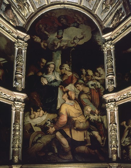 VARGAS LUIS DE
CAP DEL NACIMIENTO-RETABLO-DET NACIMIENTO-ADORACIO
SEVILLA, CATEDRAL
SEVILLA
