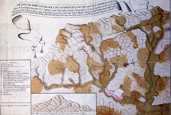 PLANO-MINERAL DEL CERRO DE TUMALASTA-1792-MP BUENOS AIRE 183
SEVILLA, ARCHIVO INDIAS
SEVILLA