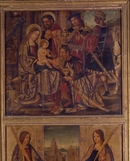 MAESTRO DE MOGUER
EPIFANIA
SEVILLA, IGLESIA DE SANTA ANA
SEVILLA