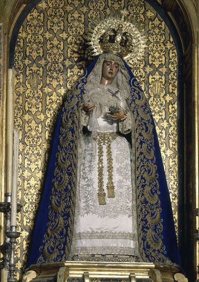 VIRGEN DEL VALLE-ESCULTURA DEL SIGLO XVII
SEVILLA, IGLESIA DE LA ANUNCIACION
SEVILLA
