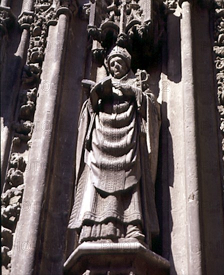 MERCANTE L
PORTADA DEL BAUTISMO-S ISIDORO
SEVILLA, CATEDRAL
SEVILLA