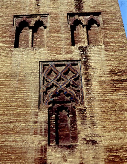 TORRE MUDEJAR - DETALLE -  S XIV
SEVILLA, IGLESIA DE SANTA CATALINA
SEVILLA