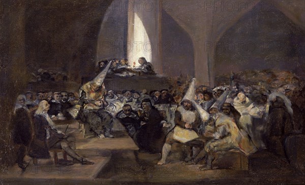 Anonyme, Scène de l'Inquisition