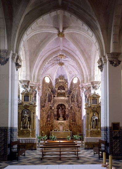 IGLESIA - INTERIOR GOTICO DESDE LOS PIES
SEVILLA, CONVENTO DE SANTA INES
SEVILLA