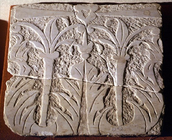 RELIEVE CON DECORACION VEGETAL
GRANADA, MUSEO ARQUEOLOGICO/C CASTRIL
GRANADA