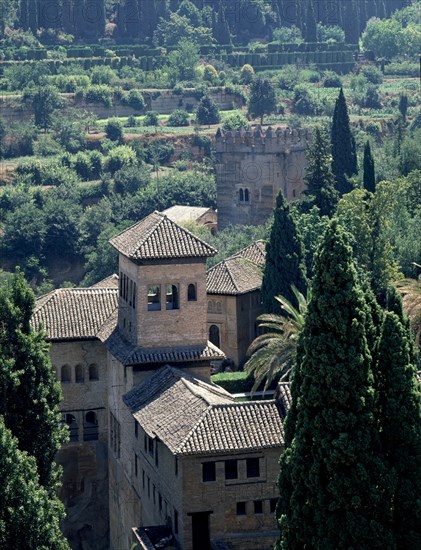 GALERIA ALTA DEL PATIO DE LOS BAÑOS
GRANADA, ALHAMBRA-SALA DE LAS CAMAS
GRANADA