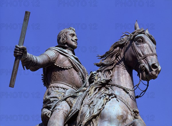 Tacca, detail of the equestrian monument to Philip IV