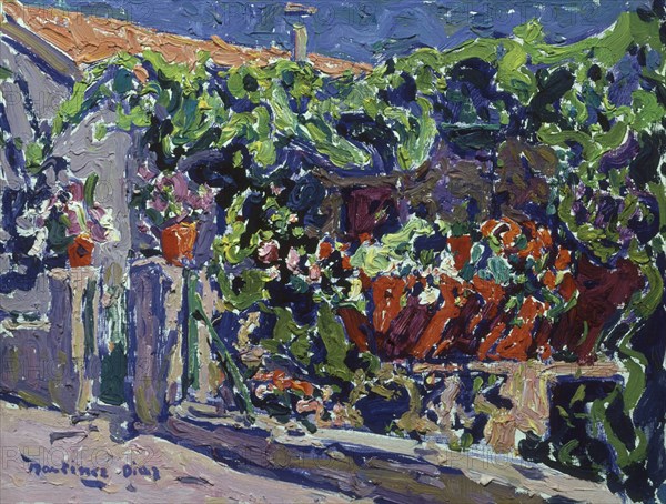 MARTINEZ DIAZ
JARDIN
MADRID, COLECCION PARTICULAR
MADRID