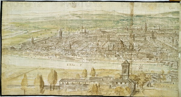 WYNGAERDE ANTON VAN DEN ?/1571
ZARAGOZA-DIBUJO-AGUADA-SEPIA-1563-420X1305MM - Conj nº 170553
VIENA, BIBLIOTECA NACIONAL
AUSTRIA