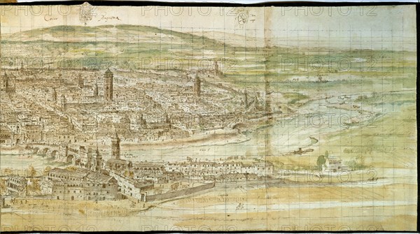 WYNGAERDE ANTON VAN DEN ?/1571
ZARAGOZA-DIBUJO-AGUADA-SEPIA-1563-420X1305MM - Conj nº 170553
VIENA, BIBLIOTECA NACIONAL
AUSTRIA