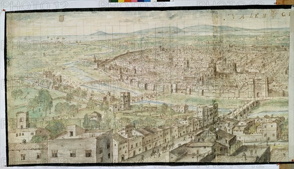 WYNGAERDE ANTON VAN DEN ?/1571
VALENCIA - DIBUJO - AGUADA - 425x1412 - PLUMA SEPIA
VIENA, BIBLIOTECA NACIONAL
AUSTRIA