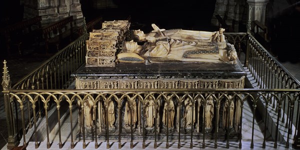 LOME DE TOURNAY JEAN
SEPULCRO CARLOS III Y LEONOR TRASTAMARA DE CASTILLA-PRINCIPIOS DE S XV
PAMPLONA, CATEDRAL
NAVARRA