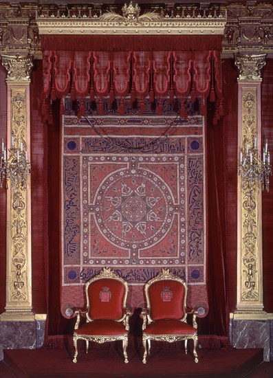 SALON TRONO-PENDON DE LAS NAVAS DE TOLOSA
PAMPLONA, DIPUTACION FORAL
NAVARRA