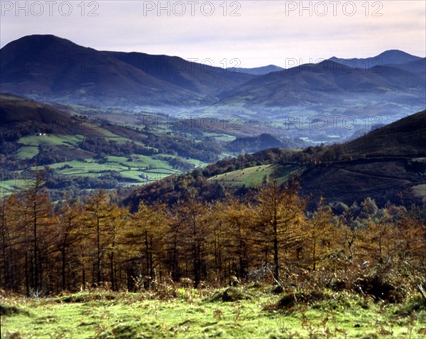 VISTA DESDE EL PUERTO DE OTSONDO
BAZTAN VALLE, EXTERIOR
NAVARRA