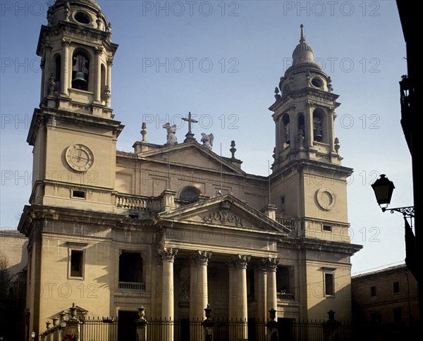 RODRIGUEZ VENTURA 1717/1785
EXTERIOR-FACHADA NEOCLASICA DE 1783
PAMPLONA, CATEDRAL
NAVARRA
This image is not downloadable. Contact us for the high res.