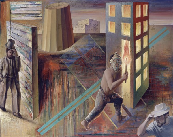 PEREZ VILLALTA GUILLERMO 1948-
PINTURA-1987 LA JUVENTUD DE LOS HEROES 200*247 CM OLEO/LIENZ
MADRID, COLECCION PARTICULAR
MADRID
This image is not downloadable. Contact us for the high res.