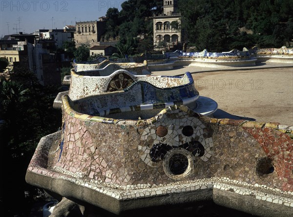 JUJOL J Mª Y GAUDI A
GRAN PLAZA-DET BANCO SERPENTEANTE-CERAMICA
BARCELONA, PARQUE GÜELL
BARCELONA

This image is not downloadable. Contact us for the high res.