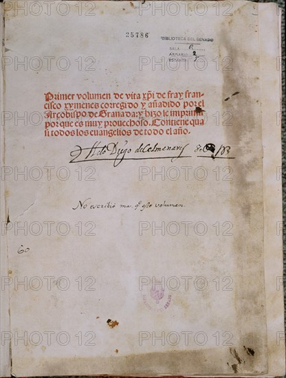 JIMENEZ FRAY F
INCUNABLE-VITA CHRISTI-1496-1ER LIBRO IMPRESO EN GRANADA TRAS CONQUISTA
MADRID, SENADO-BIBLIOTECA
MADRID
This image is not downloadable. Contact us for the high res.