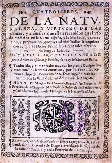 JIMENEZ
PORTADA-NATURALEZA Y VIRTUDES DE LAS PLANTAS DE AMERICA
This image is not downloadable. Contact us for the high res.