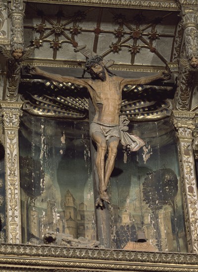 BALMASEDA JUAN
RETABLO MAYOR-REMATE-CALVARIO-DET-CRISTO
PALENCIA, CATEDRAL
PALENCIA
This image is not downloadable. Contact us for the high res.