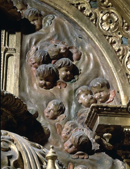 IGLESIA-TRASALTAR-SANTA SANTORUN-RELIEVE DE ANGELOTES
JEREZ DE LA FRONTERA, CARTUJA
CADIZ