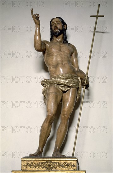 HERNANDEZ JERONIMO 1540-1586
CRISTO RESUCITADO-ESCULTURA SG XVI
SEVILLA, IGLESIA DE LA MAGDALENA
SEVILLA