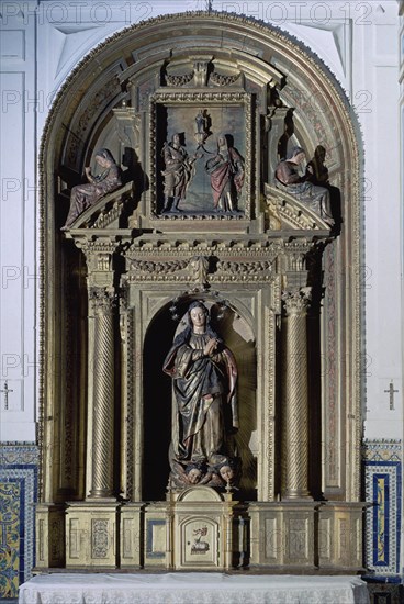 MARTINEZ MONTAÑES JUAN 1568/1649
IGLESIA - RETABLO DE LA INMACULADA - 1633
SEVILLA, MUSEO BELLAS ARTES - CONVENTO MERCEDARIAS CALZADAD
SEVILLA