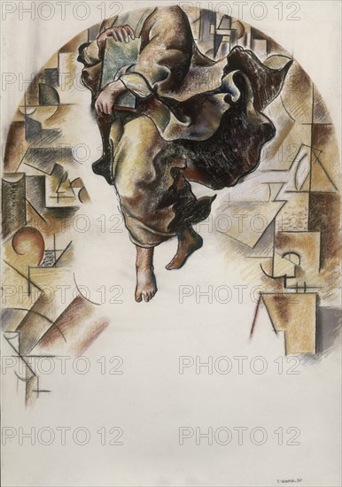 EQUIPO CRONICA
LA LEVITACION-PASTEL SOBRE PAPEL-70X100 CMS
MADRID, SENADO-PINTURA
MADRID